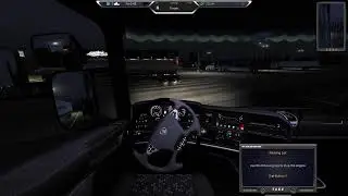 A.T.S...LIVE...Featuring...Scania R x Cat 3406E 550hp Eng...at work for C.V.L in Left Lane...Join Us