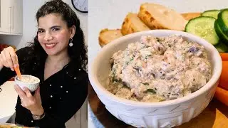 Easy and healthy sardine dip