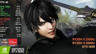 DYNASTY WARRIORS ORIGINS - RYZEN 5 3500U - RYZEN 5 5500U - GTX 1650
