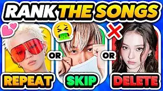 Repeat, Skip, Delete: Kpop Songs Edition! 🎶 | KPOP GAME 2025