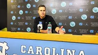Duke Jon Scheyer Post-UNC Press Conference | Inside Carolina