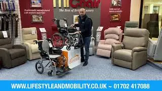 Full Review on the Karma Ergo Lite 2 Wheelchair in transit and Self Propelled