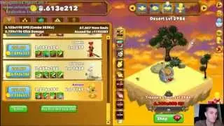 Clicker Heros - Finally Reached Level 3000! (100% Achievements!)