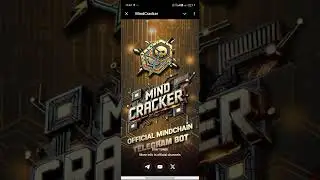 Earn Passive Income with MINDCRACKER 💰 | Mindchain Official Bot