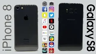 Samsung S8 v iPhone 8 | SPEED-TEST