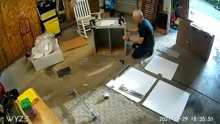 Seville Rolling Cabinet Assembly