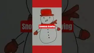 How To Draw ☃️Showman  Step By Step|| #art #youtubeshorts #drawing #shorts
