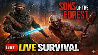 Alone in the Forest&hellip; | Sons of the Forest LIVE 🩸 | Adivasi Ninja