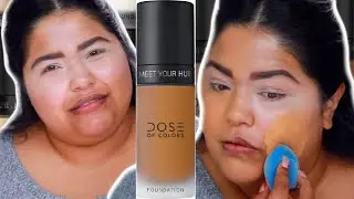 Dose of Colors Meet Your Hue FOUNDATION |First Impression Review & Wear Test|