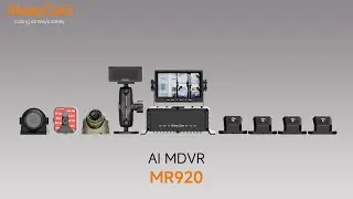 AlwayCare AI MDVR MR920 DMS ADAS BSD 360&deg;AVM Car Camera Detection System with CMS Platform