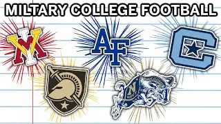 How Did Every Military College Football Team Do in 2025???