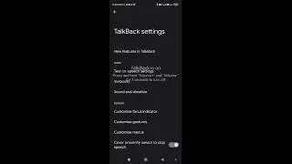 Stop TalkBack irritating announcement active call for blind call timer announcement problem solve 🔥🔥