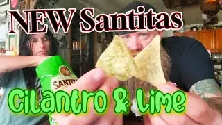 Santitas New Cilantro and Lime Only $2.69USD ? Are they any good? | Taste Test Food Review
