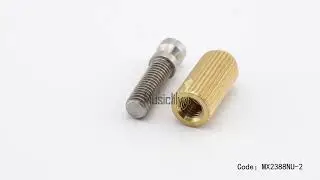 Wilkinson WVP Tremolo Bridge Mounting Insert and Stud 360 show