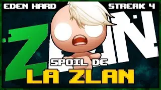 SPOIL DE LA ZLAN | Eden Streak Hard (The Binding of Isaac Afterbirth+)