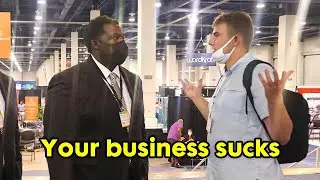 Trolling CEOs at a Business Convention!