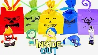 Inside out Halloween Surprise Treat Bags Do It Yourself Disney Pixar Toy Goodie Bags