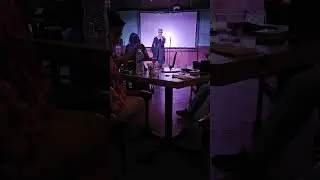 Standup comedy by Laura Z for the Queer Revue at the Bird and the Book, Pride 2025