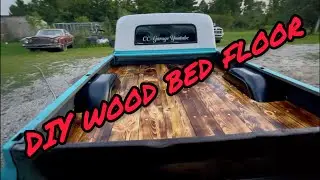 DIY how to build a wood bed floor in your slammed truck 