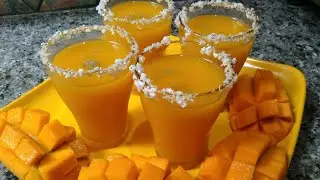 1 ingredient 2 recipes | mango shake without milk | mango drink