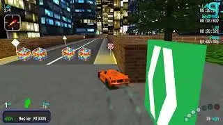 4 Lap Race at Faroese Islands Circuit with an Mosler MT900S car