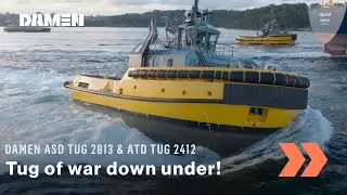 Iconic tugs in an iconic setting | Damen