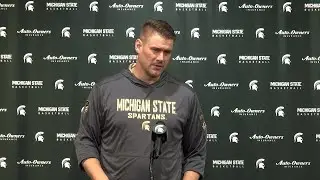 Press conference: Former Spartan Paul Davis apologizes for ejection on Monday night