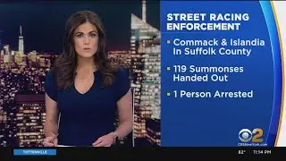 Suffolk Co. Police issue over 100 summonses in street racing crackdown