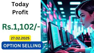 Live Trading | Nifty | Option Selling | 27.02.2025 | Tamil Traders