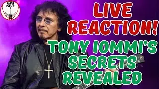 TONY IOMMI TECH SECRETS REVEALED! RJ'S CAVE LIVE SHOW REACTION! #metal #guitartech #tonyiommi