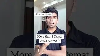 HOW many Demat Accounts can you have?#shorts
