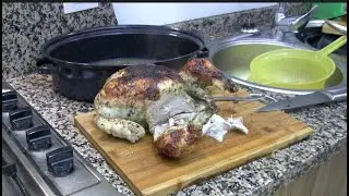 Pollo asado al vino de Jerez