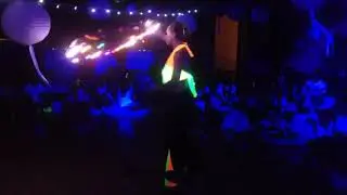 LED Pixel Hoop Dancing for any event by Alphonso