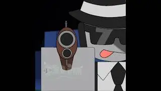 GUN EXPLOSION w CHANCE💥🔫 #robloxanimation #roblox #fyp #forsaken #chance #animation