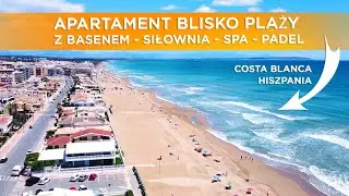 Apartament w Hiszpanii z basenem i blisko plaży w Guardamar del Segura