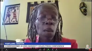 WATCH: Portland Commissioner Jo Ann Hardesty discusses Portland protests