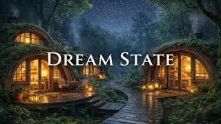 Cozy Forest Hobbit House Ambience | Deep Relaxing Fantasy Music for Sleep