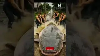 Rescue Ducks from giant fish #ai #funny #animals #viral #shortvideo #trending #video #shorts