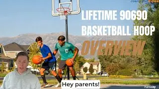 Lifetime 90690 Portable Basketball Hoop Review!