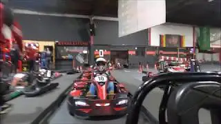 Burnout Celler Kartbahn - Flatraterennen - 02/2020 - Heck Kamera