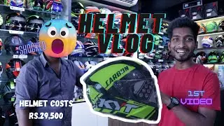 Buying new helmet | AXOR sea devil | GEARS Taramani | RC200 | Channel's First Video.