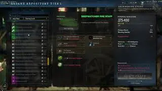 Arcane Repository Walkthrough - New World Beta
