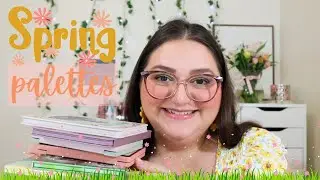 Shopped My Stash For The BEST SPRING Palettes!!🌷🌼