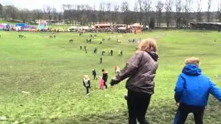 Preston, Egg Rolling at Avenham Park