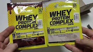Распаковка посылки пробников спортпита Olimp Sport Nutrition