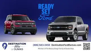 No Payments for 90 Days | New 2025 Ford Specials in Dumas, TX