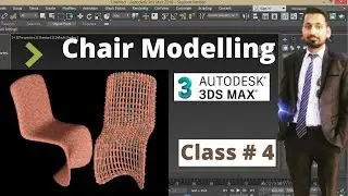 Learn 3D Max in Urdu Class #4 | 3D Chair Modelling | 3D Max Tutorials 2021