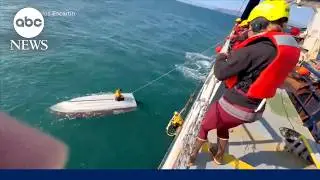 Teen rescued by Coast Guard after 3 days lost in the Bering Sea