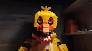Withered Animatronics Activation but in Lego -Fnaf 2 Movie Stop Motion-