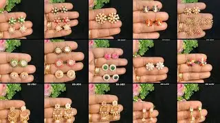 Daily use earrings collection at best price. Free shipping tn. #earrings 